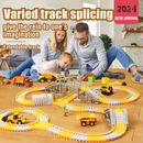 222 / 334 /501PCS Assembled Race Rail Track Interactive Construction Car Toy Kit