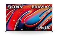Sony 75 Inch Mini LED QLED 4K Ultra HD TV BRAVIA 9 Smart Google TV with Dolby Vision HDR and Exclusive Features for Playstation 5 (K-75XR90), 2024 Model