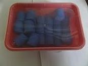 25 x Blue Channel Urinal Blocks Strong Fragrance Tube Shape In Container