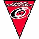 NHL Licensed Carolina Hurricanes Pennant Banner, 1 Piece, Made from Plastic, Birthday/Victory/Tailgate Party, 12 Feet by Amscan