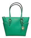 Michael Kors Charlotte Large Top Zip Tote, Palmetto Green, Large