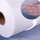 HUNNY- BUNCH® Premium Double Sided Fusing Roll - Rivil Civil - Fabric Fusing or Iron-on Transfer - Double Sided Interfacing Fusible Interlining Buckram Light Weight 10 GSM (Width : 40 Inch) 2 Meters