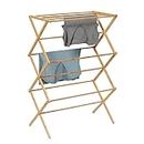 Honey-Can-Do Collapsible Clothes Drying Rack, Bamboo DRY-09508 Natural