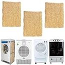 Symphony Air Cooler Plain Grass Wood Wool Cooling Pads (26L X 18B) Inches Set of 3 Pack Suitable for All Desert Coolers.