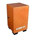 KAXON BOX Rounded corners Lilac wood Adjustable Snare Cajon| Hand Crafted |Heavy Duty cajon| (H:50 W:30 L:30) - 3 Internal Snares, Deep Bass tone