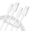 iPhone Charger Cable 2M, [ Apple MFi Certified ] iPhone Charging Lead Long USB to Lightning Cable, 6ft Original iPhone Fast Charger Wire for Apple iPhone 14 Pro Max/13/12/11/X/6 Plus/5S/mini/SE iPad