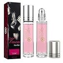 KUTDEP 2pc Lunex Ferro Perfume, Ferromont Roll-on Perfume for Women, P_h_e romone Perfume for Women, Ferromont Perfume Oil, Travel Perfume Long Wear, Perfume for (Miss)