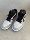 Nike Air Jordan 1 Low Men's Shoes Sneakers VGC US 12 White Black Grey Pink