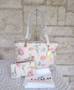 Coach Cammie Tote + Dustbag OR Matching SET Dreamy Land Floral Print Chalk/multi