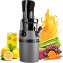 Juicer Machine for Whole Fruits Vegetables Cold Press Slow Juicer Wide Mouth