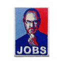 Portrait of the Steve Jobs. Embroidered Patch. Iron On. Size: 4 X 2.8 inches.