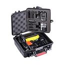 Smatree GA700-2 with ABS Materials Floaty/Water-Resist Hard Case Compatible for Gopro Hero 11/10/9/8/7/6/5/4/3/3+，GOPRO Hero (2018),DJI Osmo Action-(Camera and Accessories NOT Included)