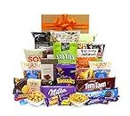 Tasty Indulgence Gift Hamper - Chips, Popcorn, Chocolate & Snacks - Sweet & Savoury Gift Hamper Box for Birthdays, Christmas, Easter, Weddings, Receptions, Anniversaries, Office & College Parties