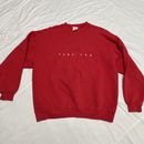 Vintage Embroidered Cape Cod Massachusetts Sweatshirt Red