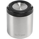 Klean Kanteen Unisex - Adult Thermal Container-1005808 Thermal Container, Brushed Stainless, 237 ml