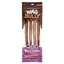 Large Bully Sticks 4 Pack, Grain Free Hypoallergenic Natural Dog Treat Chew, Beloved Boredom Busters