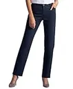 Lee Women's Relaxed Fit All Day Straight Leg Pant Imperial Blue 12 Long