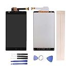 JayTong LCD Display & Replacement Touch Screen Digitizer Assembly with Free Tools for Nokia Lumia 1520 black