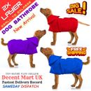 UK Dog Bathrobe Towel Microfibre Bath Robe Pet Super Absorbent Drying Coat S~3XL