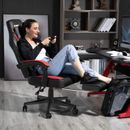 Sillas de juego grandes y altas para adultos sillas ergonómicas de videojuegos con reposapiés