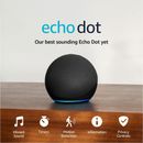Echo Dot (5Th Gen, 2022 Release) | Smart Speaker with Alexa | Charcoal