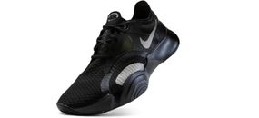 Sneakers ammortizzate Nike uomo nere, 5 Regno Unito, scarpe da ginnastica moderne comode