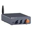 Fosi Audio BT20A Pro 300Wx2 TPA3255 Bluetooth 5.0 Home Audio Estéreo Amplificador de 2 canales Receptor Mini Hi-Fi Clase D Amplificador mejorado para altavoces con control de graves y agudos