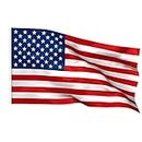 TRIXES Bandiera Americana 150 cm x 90 cm - Stelle e Strisce - 5 Piedi x 3 Piedi - Bandiera per Eventi Sportivi y per Il 4 Luglio