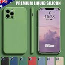iPhone 15 14 12 11 13 Pro Max Case X XR Mini Plus Shockproof Silicone Back Cover