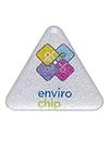 Envirochip - for Mobile Phone | Clinically Tested | Reduces Stress | Improves Heart and Brain Health | Kolum Kite Design - Silver