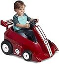 Radio Flyer Grow With Me Racer, Kids Battery Powered and Remote Control Ride On Toy, Red Toddler Ride On Toy For Ages 1.5-4 Years, Large