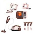 Kinder Haushaltsgeräte Simulation Spielzeug Mixer Toaster Kaffee vorgeben zu spielen Küche