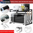 Oven Microwave Shelf Kitchen Organiser Storage Rack Holder Adjustable Stand Home