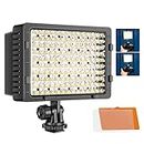 NEEWER 160 LED CN-160 Dimmable Ultra High Power Panel Digital Camera/Camcorder Video Light, LED Light for Canon, Nikon, Pentax, Panasonic,Sony, Samsung and Olympus Digital SLR Cameras