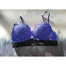 Victoria's Secret Intimates & Sleepwear | New Victoria's Secret Pink Victoria’s Secret Bra Size 34b | Color: Blue | Size: 34b