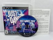 Just Dance 2018 (Sony PlayStation 3, 2017) PS3 Complete CIB TESTED!