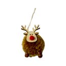 Craft Christmas Reindeer Home Ornament Best Present for Kids Girls Boy Teenagers