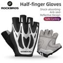 ROCKBROS Cycling Fingerless Gloves Shockproof Non-slip MTB Bicycle Gloves