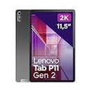 Lenovo Tab P11 (2nd Gen) Tablet 4G - Display 11.5" 2K (MediaTek Helio G99, Storage 128GB Espandibile ad 1TB, RAM 4GB, WIFI+LTE, JBL Speaker) Storm Grey, Precision Pen 2 Inclusa - Esclusiva Amazon
