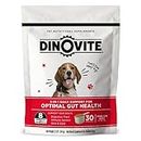 Dinovite Probiotic Supplement for Dogs - Omega 3 for Dogs - Hot Spot Relief - Skin & Coat Supplement for Dogs - 30 Day Supply (30 Day Supply, Medium Dogs (18-45 lbs))