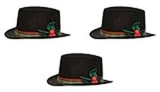 Beistle 20892 Caroler Hat, One Size Fits Most, 3 Piece Pack