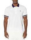 Lacoste Men's Regular Fit Stretch Piqué Polo Shirt, Blanc, XX-Large