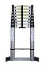 Aardwolf Quickfit Heavy Duty Aluminium Telescopic Ladder 16 Step (7M/23 FT)| Foldable Step Ladder|Balance bar| Ladder for Professional & Industrial | 150 Kg Capacity (7M/16 Step)