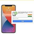 SMS verification Code OTP with Indian (+91) Mobile Numbers for app Website Account Registration Phone Number verification | No SIM Card is Needed (Regular delivery)