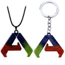 ARK: Survival Ascended Game Keychain Merchandise Key Chain Necklace Pendant