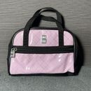 Official Nintendo DS 3DS Carrying Case Pink Gold Black Purse Travel Storage Bag