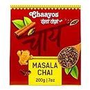 Chaayos Masala Tea - Premium Chai Patti with 100% Natural Spices - 200g [100 Cups]