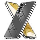 CZARTECH Native Back Cover Case for Samsung Galaxy S22 Plus 5G Clear Case (TPU + Tough Polycarbonate Back I 8ft Drop Protection Tested I Transparent)