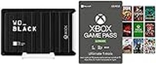 WD_Black D10 for Xbox One 12To + Game Pass Ultimate 1 Month