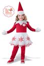 Elf on the Shelf Child Girls Toddler Costume NEW